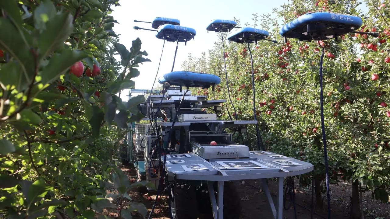 Tevel Airborne Harvester, image from Tevel Aerobotics